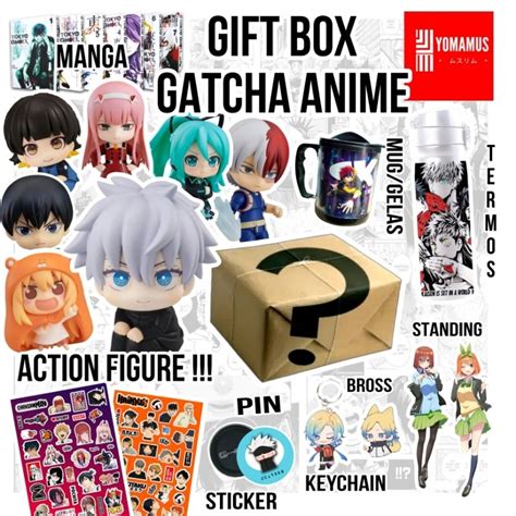 anime gift box|anime surprise box.